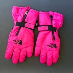 The North Face Toddler Snow Gloves Hot Pink Size: L